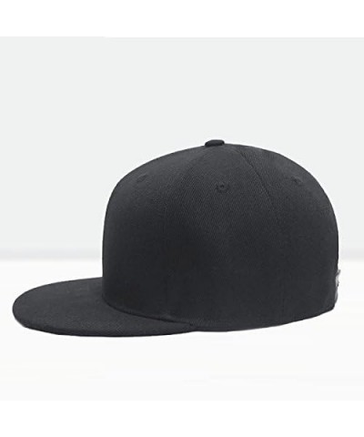 Cap Outdoor Cap Men and Women Adjustable Hip Hop Black Snap Back Baseball Caps Hats Blue $15.23 Baseball Caps