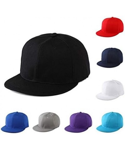 Cap Outdoor Cap Men and Women Adjustable Hip Hop Black Snap Back Baseball Caps Hats Blue $15.23 Baseball Caps