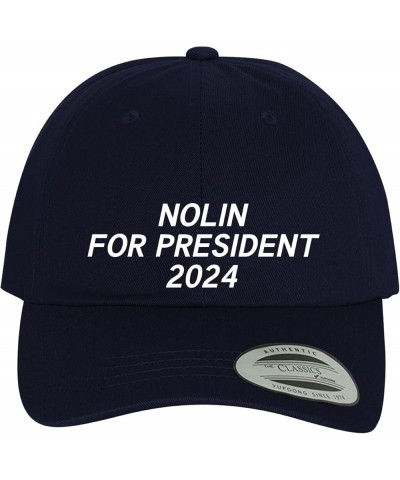 Nolin for President 2024 - Comfortable Dad Hat Baseball Cap Navy $16.95 Baseball Caps