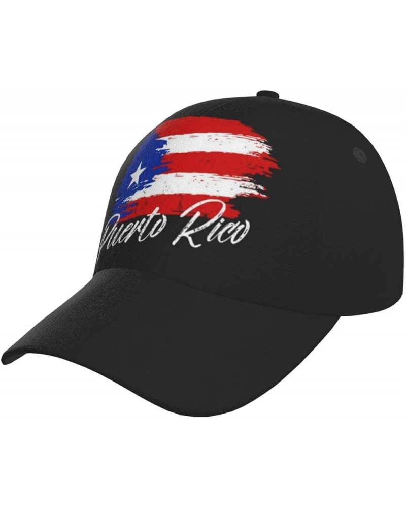 Cute Flag Trucker Hat Unisex Adjustable Baseball Cap Outdoor Patriotic Flag Baseball Hats for Men Women Puerto Rico Flag-l000...