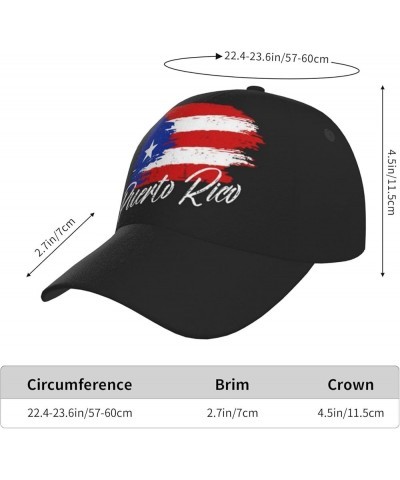 Cute Flag Trucker Hat Unisex Adjustable Baseball Cap Outdoor Patriotic Flag Baseball Hats for Men Women Puerto Rico Flag-l000...