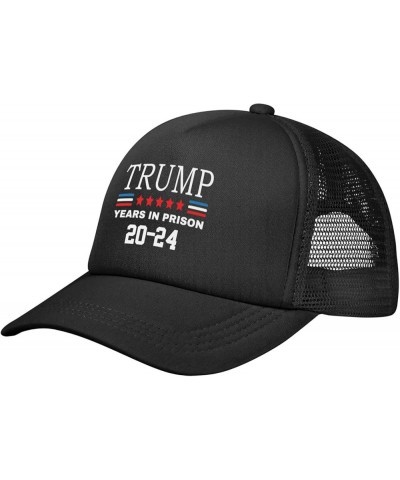 Trump 2024 Years in Prison Anti Trump Trucker Hat Women Mesh Baseball Cap Cowboy Hat Men Dad Hat Snapback Hat Black Black $10...