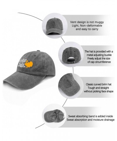 Baseball Hats for Women Gym Caps for Men's Gobble Till You Wobble Sport Hats $11.59 Baseball Caps