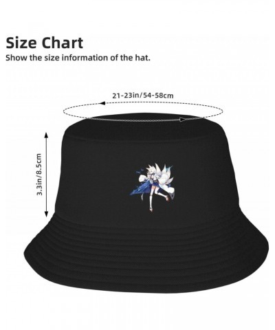 Azur Lane Kaga Bucket Hat Unisex Packable Fisherman Cap Reversible Outdoor Sun Hat $12.59 Bucket Hats