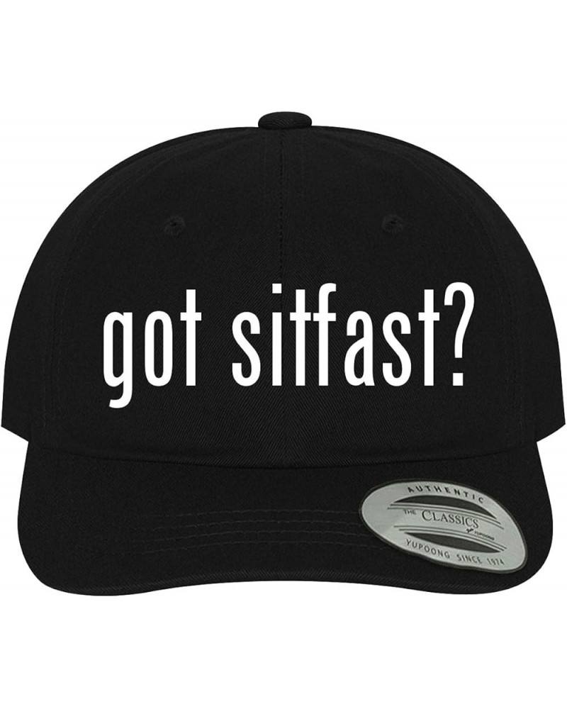 got Sitfast? - Soft Dad Hat Baseball Cap Black $18.97 Baseball Caps