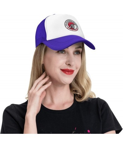 The University of Tampa Trucker Hats for Both Men and Women - Mesh Baseball Snapback Hats Purple $9.87 Baseball Caps