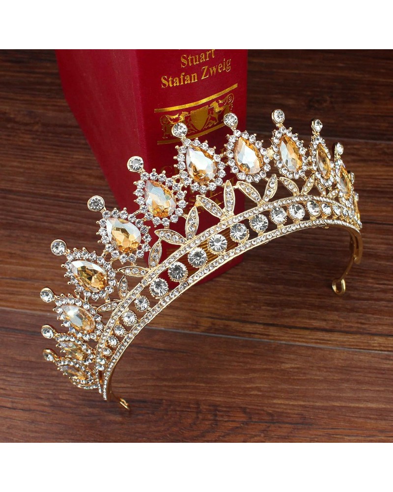 Hair Jewelry Crown Tiaras for Women Luxury Crystal Tiara Crown for Women Pageant Prom Diadem Hair Ornaments Wedding Head Jewe...