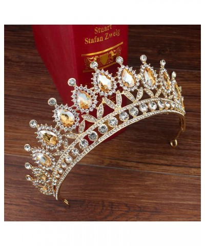 Hair Jewelry Crown Tiaras for Women Luxury Crystal Tiara Crown for Women Pageant Prom Diadem Hair Ornaments Wedding Head Jewe...