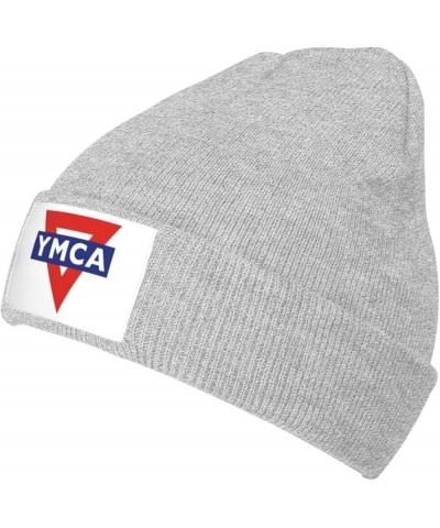 YMCA Stretch Beanie Knit Hat for Men Women Winter Fall Spring Warm Cap Gray $14.15 Skullies & Beanies