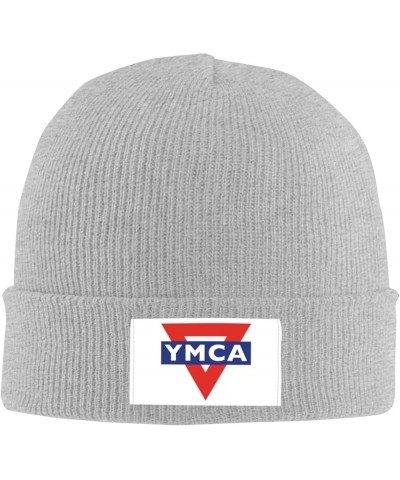 YMCA Stretch Beanie Knit Hat for Men Women Winter Fall Spring Warm Cap Gray $14.15 Skullies & Beanies