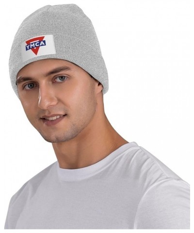 YMCA Stretch Beanie Knit Hat for Men Women Winter Fall Spring Warm Cap Gray $14.15 Skullies & Beanies