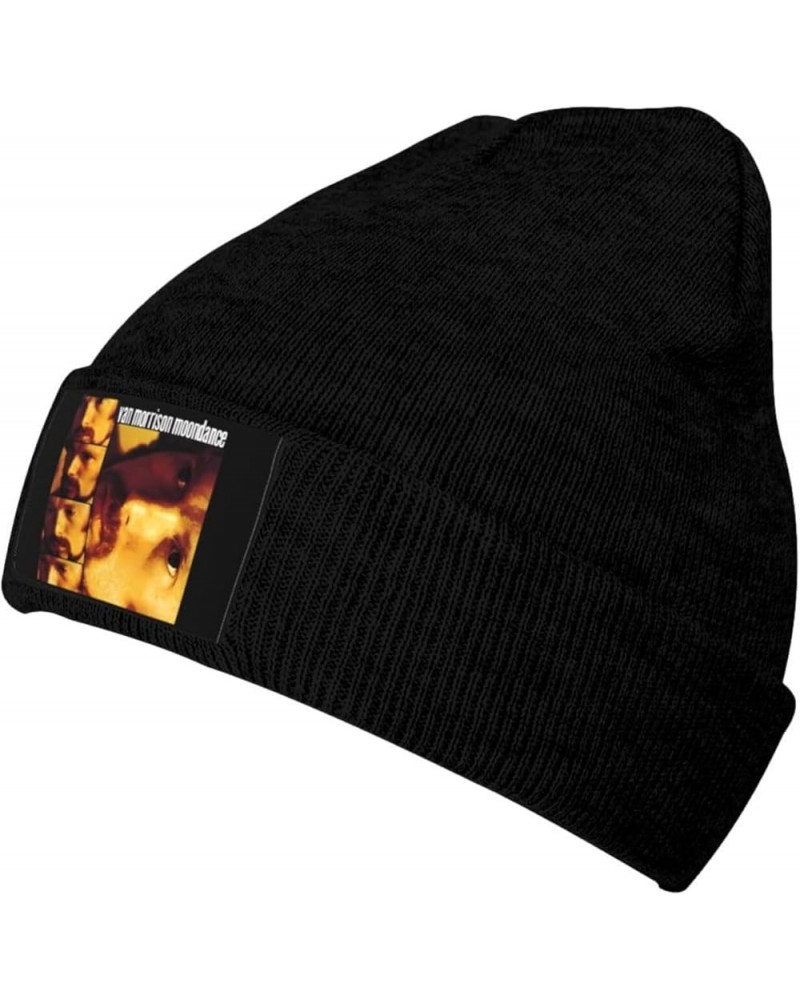 Beanie Hats Unisex Warm Winter Softknit Caps Hat Headwear Head Wrap Cap for Men Women Black Black $10.45 Skullies & Beanies