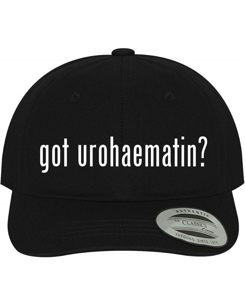 got Urohaematin? - Soft Dad Hat Baseball Cap Black $22.38 Baseball Caps