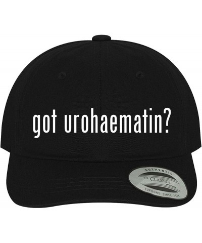 got Urohaematin? - Soft Dad Hat Baseball Cap Black $22.38 Baseball Caps