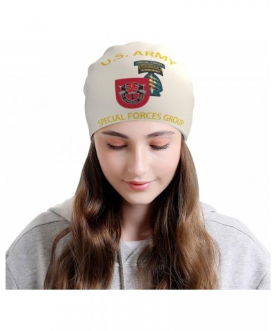 US Army 7th Special Forces Group Veteran Chic Knit Beanies: Cozy Skull Caps for Winter Warmth at Home & Outdoors!60 $12.81 Sk...