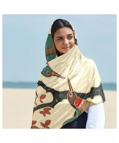 Scarf for Women,Womens Scarves,Silk Hair Head Wrap Scarf K63x9pk1ien $12.31 Scarves