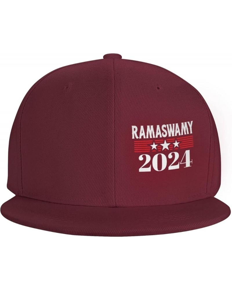 Vivek Ramaswamy for President Vivek Ramaswamy 2024 Trucker Hat Baseball Cap Women Cowboy Hat Men Dad Hat Black Dark Red $9.91...