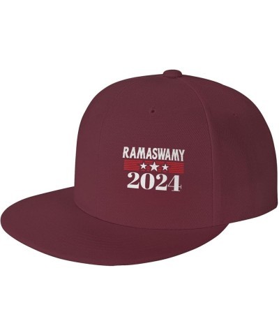 Vivek Ramaswamy for President Vivek Ramaswamy 2024 Trucker Hat Baseball Cap Women Cowboy Hat Men Dad Hat Black Dark Red $9.91...