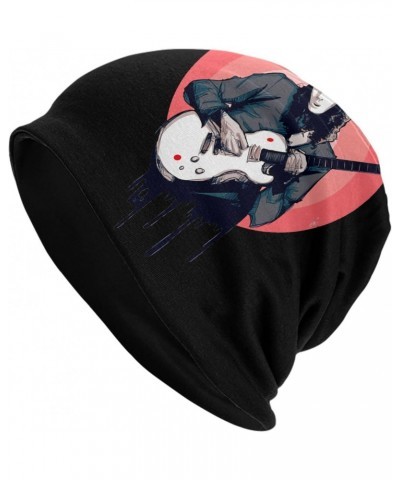 Buckethead Knit Hat Beanie Cap Skull Cap for Outdoor Fashion Head Hats Casual Chapeau Black $6.89 Skullies & Beanies