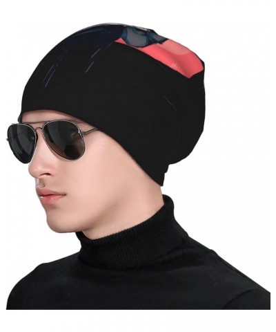 Buckethead Knit Hat Beanie Cap Skull Cap for Outdoor Fashion Head Hats Casual Chapeau Black $6.89 Skullies & Beanies