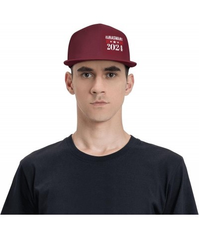 Vivek Ramaswamy for President Vivek Ramaswamy 2024 Trucker Hat Baseball Cap Women Cowboy Hat Men Dad Hat Black Dark Red $9.91...