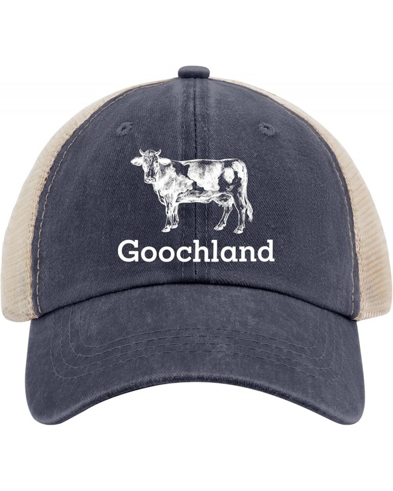 Cause Your Dollar Aint Goochland Trucker hat Gym hat Purplish Blue04 Mens Hats Gifts for Girlfriends Cycling Hats Purplish Bl...