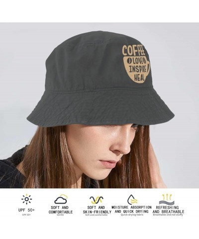 Funny Bucket Hat Bucket Hats but First Coffee Packable Women Hats Beach Accessories for Dance Must Haves 3 $9.12 Bucket Hats