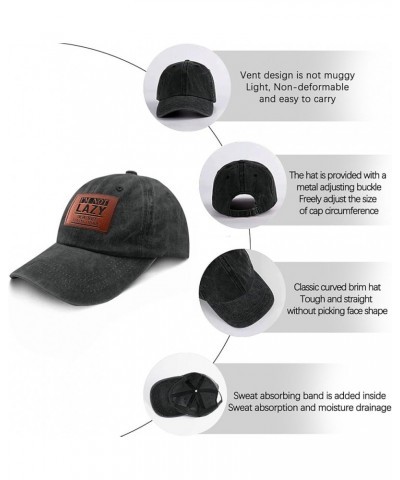 I'm Not Lazy I'm on Energy Saving Mode On Dad hat Trendy Running Hat Gifts for Dad Who Like Engraved,Sun Caps Allblack $19.93...