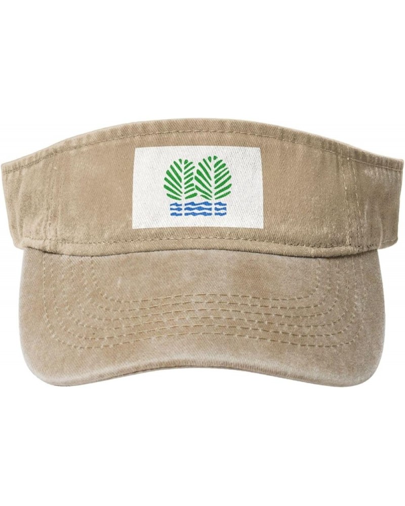 Flag of Glade Springs, West Virginia Sun Hat Sun Visor Hats for Women Men Baseball Cap Golf Hats Natural $11.12 Visors