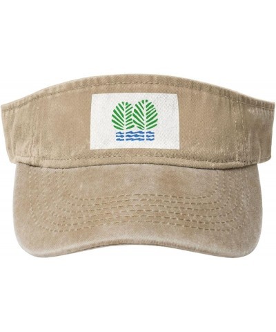 Flag of Glade Springs, West Virginia Sun Hat Sun Visor Hats for Women Men Baseball Cap Golf Hats Natural $11.12 Visors