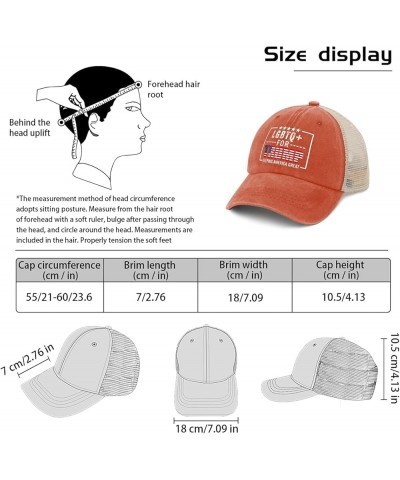 Trump Hat LGBTQ+ for Trump Hats for Women Men AllBlack Vintage Hats Bucket Hats Cowgirl Hat Dad Hats Saffron $9.42 Cowboy Hats