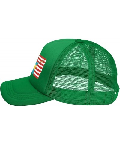 Dad Hat/Cap Mesh Baseball Cap Adjustable Trucker Hat Unisex Green $8.77 Baseball Caps