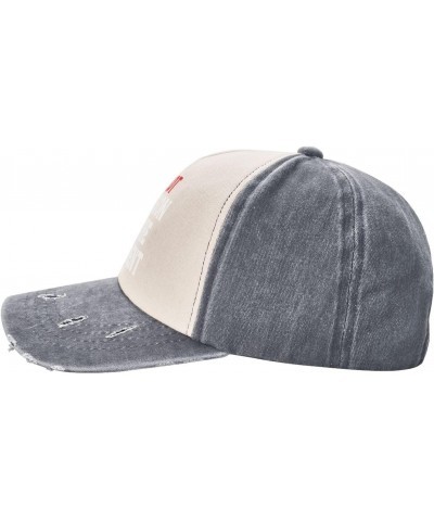 A Lot Going On at The Moment Baseball Cap Washed Denim Classic Truck Hat2 $16.22 Baseball Caps