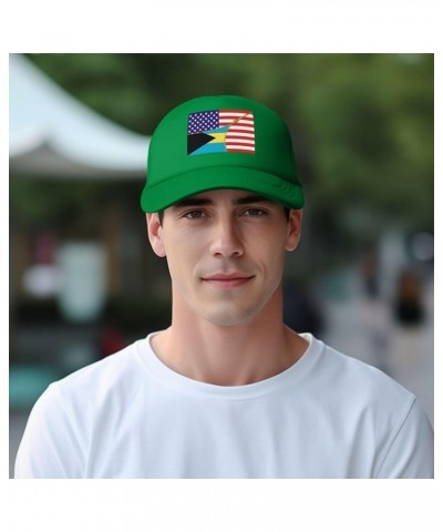 Dad Hat/Cap Mesh Baseball Cap Adjustable Trucker Hat Unisex Green $8.77 Baseball Caps