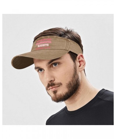 Vote Like Your Granddaughters Rights Depend On It Caps Sun Visor Hat for Teens Sun Visor Sun Pigment Khaki $8.77 Visors