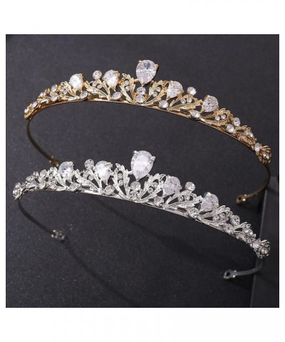 Hair Jewelry Crown Tiaras for Women Baroque Gold Color Crystal Tiara Rhinestone Crown Wedding Hair Jewelry Accessories Women ...