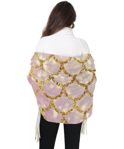 Fish Scales Pink Women's Wraps & Pashminas Large Soft Shawls Travel Scarf Wrap, 86 x 30 Inches Fish Scales Pink $13.25 Scarves