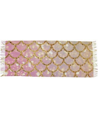 Fish Scales Pink Women's Wraps & Pashminas Large Soft Shawls Travel Scarf Wrap, 86 x 30 Inches Fish Scales Pink $13.25 Scarves