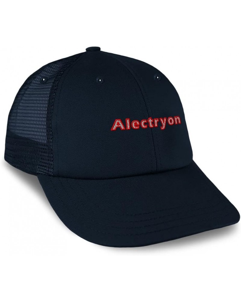 Custom Custom Trucker Hat Baseball Cap Alectryon Creature Cotton Fairy Dad Hats for Men & Women Navy Design Only $15.19 Baseb...