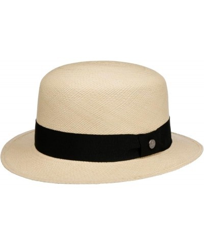 Valomar Panama Hat Women/Men - Made in Ecuador Nature-black $73.25 Fedoras