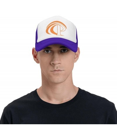 Pepperdine Waves University Trucker Hats for Both Men and Women - Mesh Baseball Snapback Hats Purple $9.22 Baseball Caps