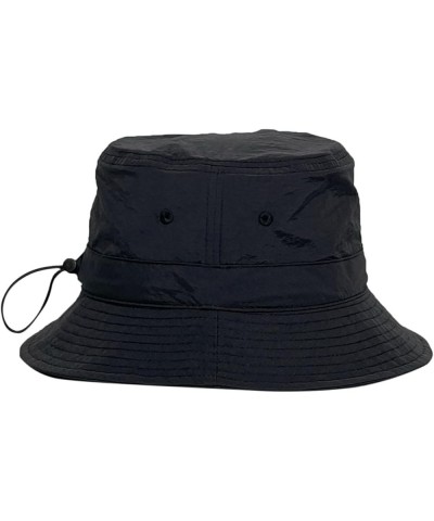 Mens and Womens Summer Leisure Outdoor Mountaineering Jungle Sun Big Brim Fishermans Hat Sun Hat Hat Leopard Hat Black-b $13....