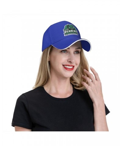 Binghamton University Unisex Classic Hat Adjustable Fashion Casquette for Men Women Blue $8.73 Baseball Caps