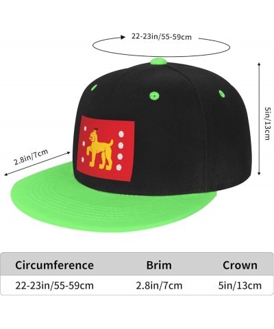 Flag of Tavastia Proper Baseball Cap for Men Women Snapback Hat Adjustable Flat Bill Hats Green $13.35 Baseball Caps