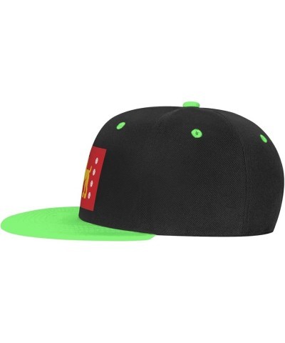 Flag of Tavastia Proper Baseball Cap for Men Women Snapback Hat Adjustable Flat Bill Hats Green $13.35 Baseball Caps