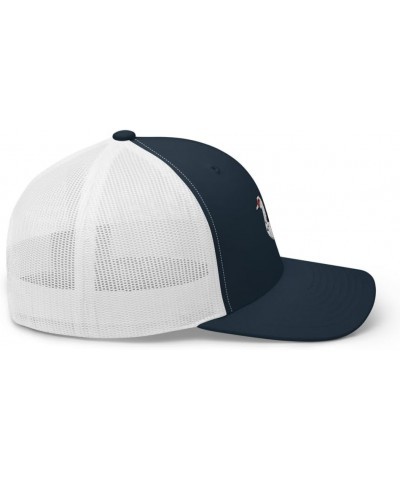 Muscovy Duck Trucker hat, Embroidered Unisex hat, Muscovy Duck Gifts, for Duck Lovers, Birthday Navy/ White $15.38 Baseball Caps