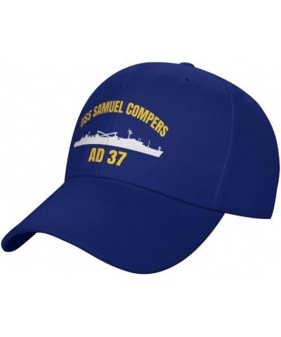 USS Samuel Gompers Ad-37 Flag Denim Hats Baseball Caps Fisherman's hat Knitted hat Blue $17.24 Baseball Caps