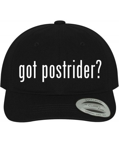 got Postrider? - Soft Dad Hat Baseball Cap Black $21.24 Baseball Caps