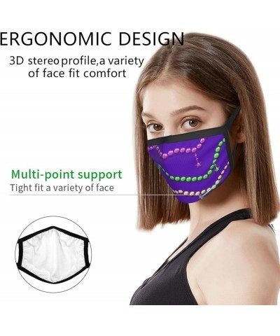 Unisex Funny Cloth Face Mask 3 Pcs Scarf Mask Cover Balaclavas with Elastic Straps Pattern (300) $10.19 Scarves