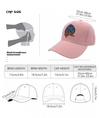 Baseball Cap Sea Turtle Trucker Hats for Men Graphic Camo Snapbacks for Gift Pink $10.93 Baseball Caps